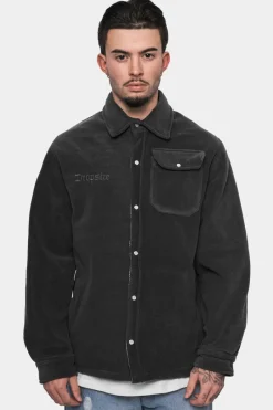 Jacken<Dropsize Heavy V2 Fleece Jacket Washed Grey