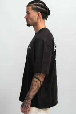 T-Shirt<Dropsize Heavy Wings Monument T-Shirt Washed Black