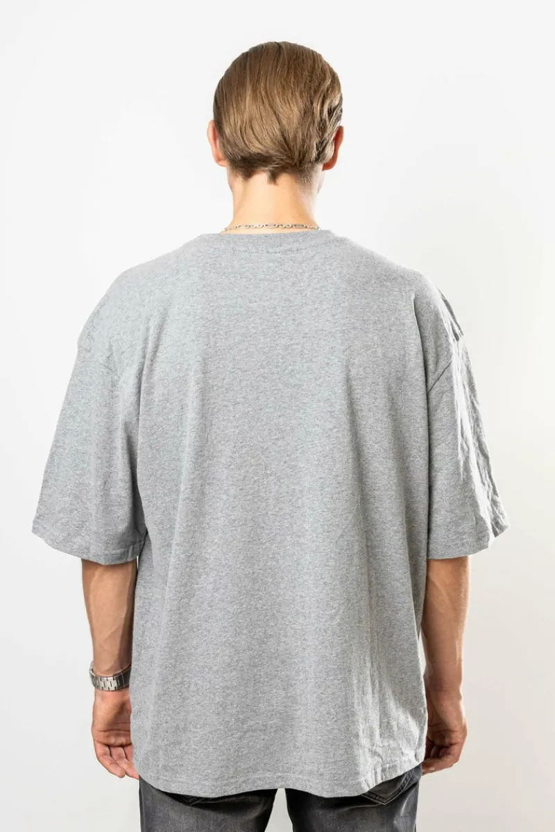 T-Shirt<Dropsize Logo Design Heavy T-Shirt Heather Grey