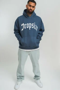 Hoodie<Dropsize Logo Design Hoodie China Blue