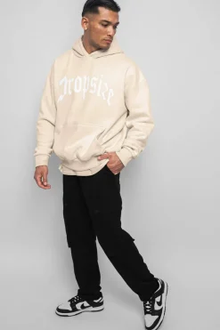 Hoodie<Dropsize Logo Design Hoodie Coconut Milk