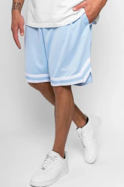 Shorts<Dropsize Logo Mesh Short Baby Blue