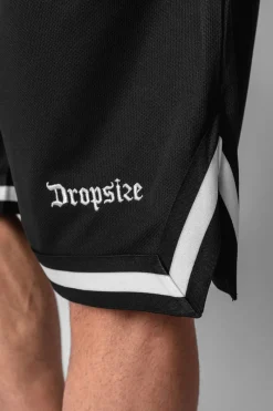 Shorts<Dropsize Logo Mesh Short Black/White