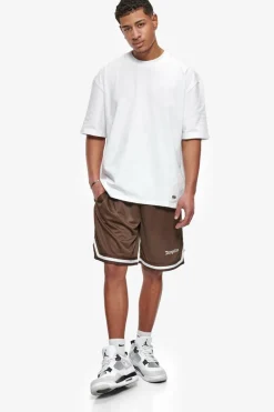 Shorts<Dropsize Logo Mesh Short Chocolate Brown