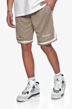 Shorts<Dropsize Logo Mesh Short Simply Taupe