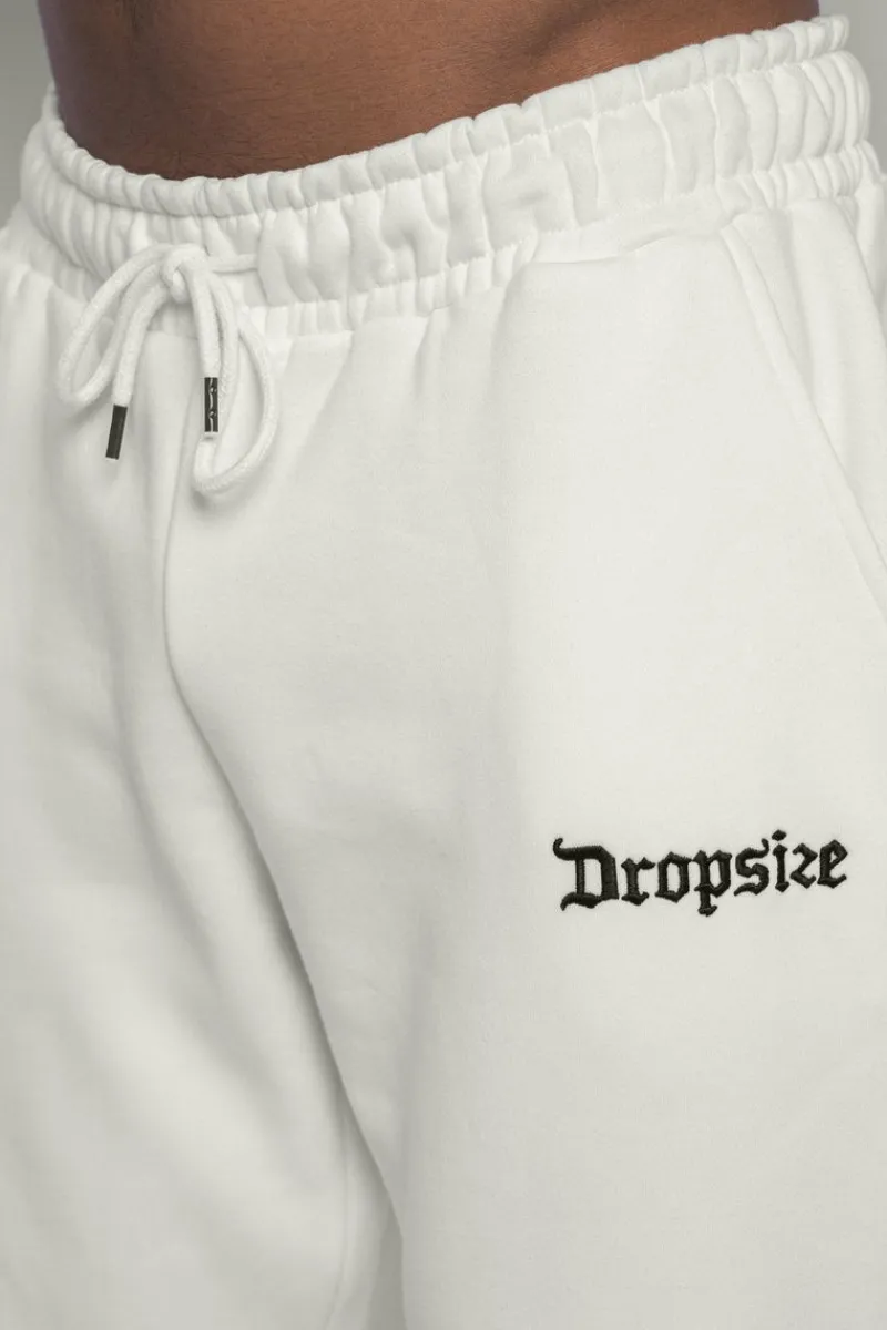 Jogging<Dropsize Logo Sweat Pant Cream White