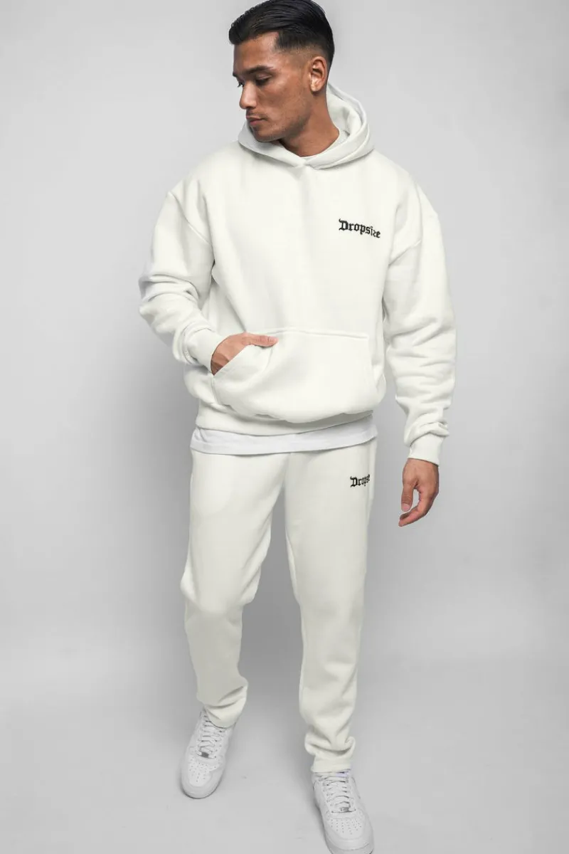 Jogging<Dropsize Logo Sweat Pant Cream White