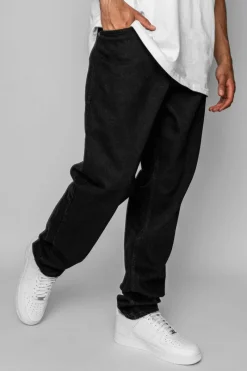 Jeans<Dropsize Loose Fit Black Jeans