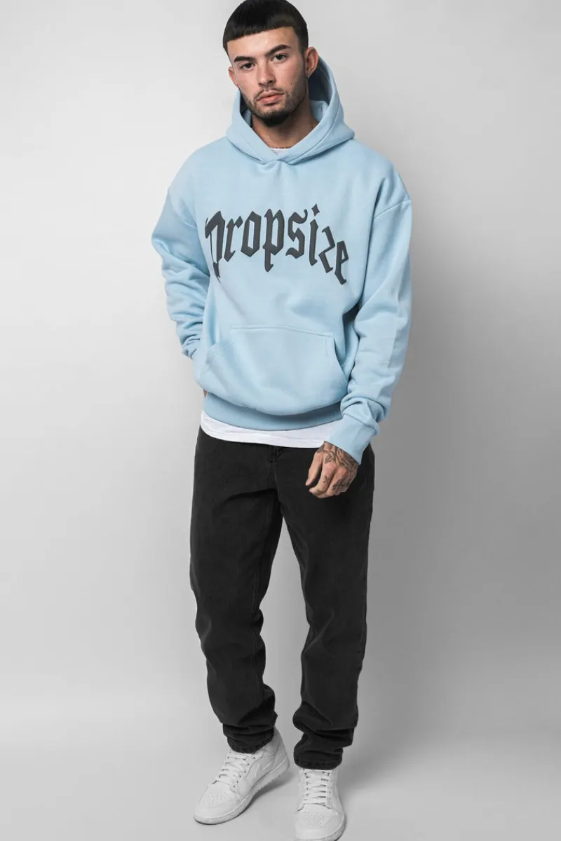 Jeans<Dropsize Loose Fit Washed Grey Jeans