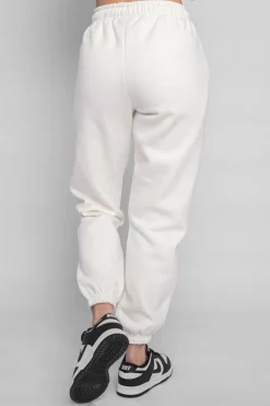 Frauen<Dropsize Puffer Print Mixed Colour Jogger Cream White