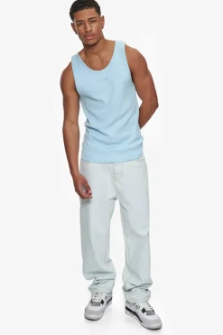T-Shirt<Dropsize Rib Tank Top Baby Blue