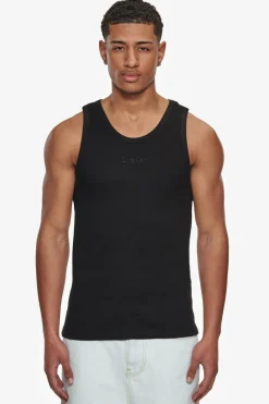 T-Shirt<Dropsize Rib Tank Top Black