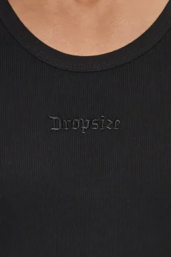T-Shirt<Dropsize Rib Tank Top Black