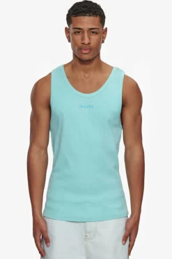 T-Shirt<Dropsize Rib Tank Top Turquoise