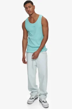T-Shirt<Dropsize Rib Tank Top Turquoise