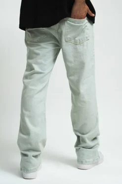 Jeans<Dropsize Ripped Loose Fit Zip Jeans