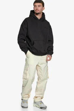 Cargos<Dropsize Single Cargo Pocket Workwear Pants Cream
