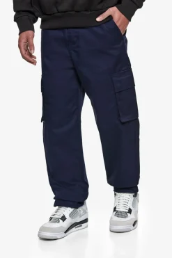 Cargos<Dropsize Single Cargo Pocket Work Wear Pants Navy
