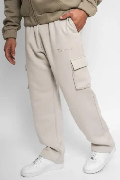 Cargos<Dropsize Straight Leg Cargo Sweat Pants Moon Beam