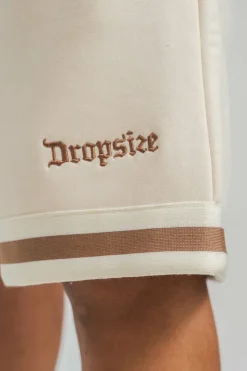 Shorts<Dropsize Stripe Short V2 Coconut/ Brown