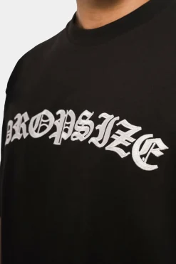 T-Shirt<Dropsize Super Heavy Front Embo T-Shirt Black