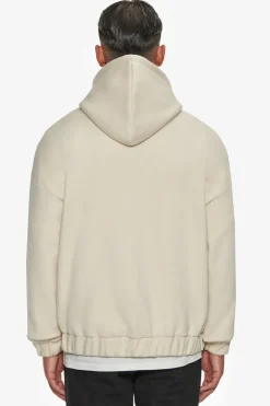 Zipper<Dropsize Super Heavy Oversize Blank Zip Hoodie Coconut Milk