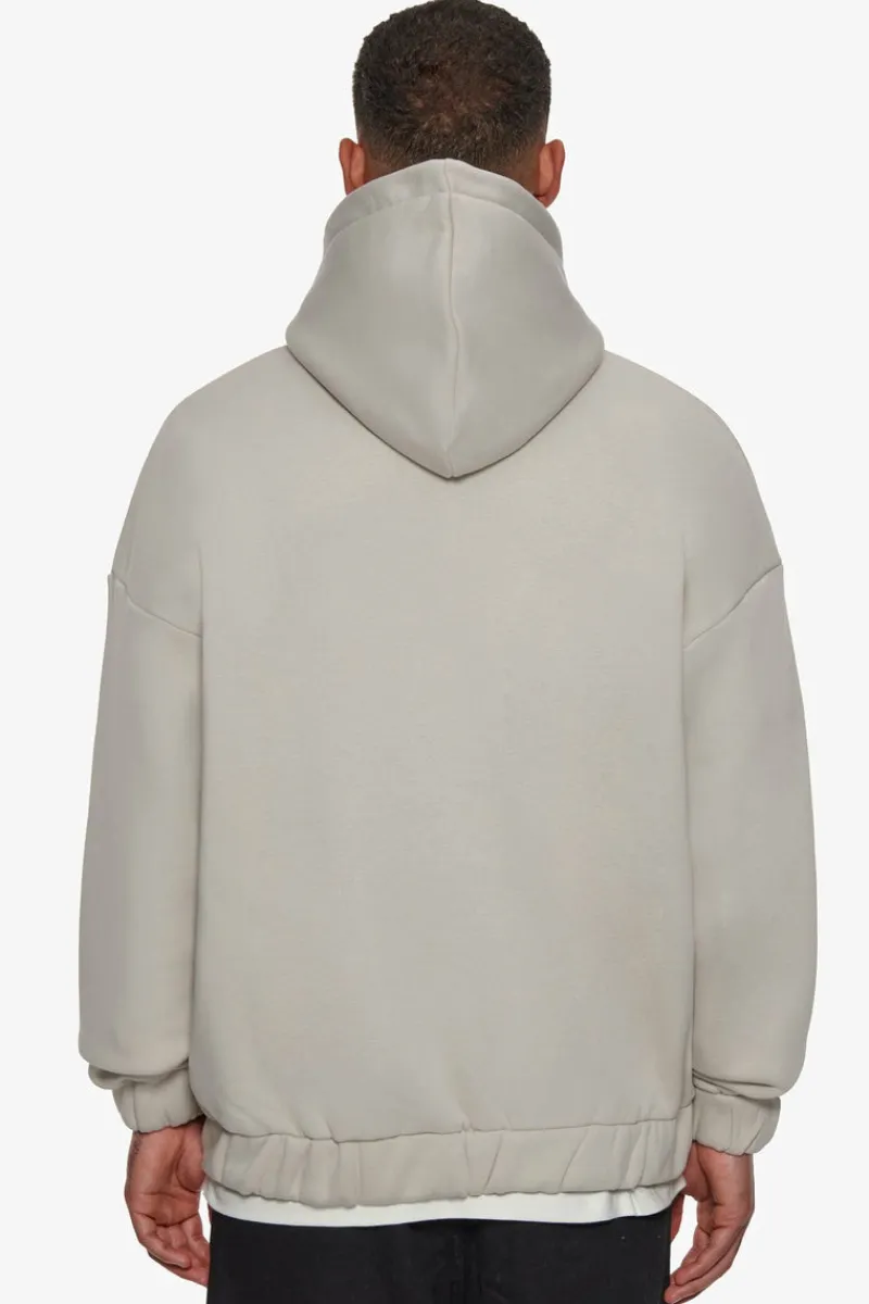 Zipper<Dropsize Super Heavy Oversize Blank Zip Hoodie Moon Beam