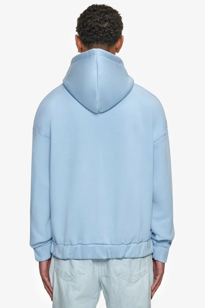 Zipper<Dropsize Super Heavy Oversized Hd Print Zip Hoodie V2 Baby Blue