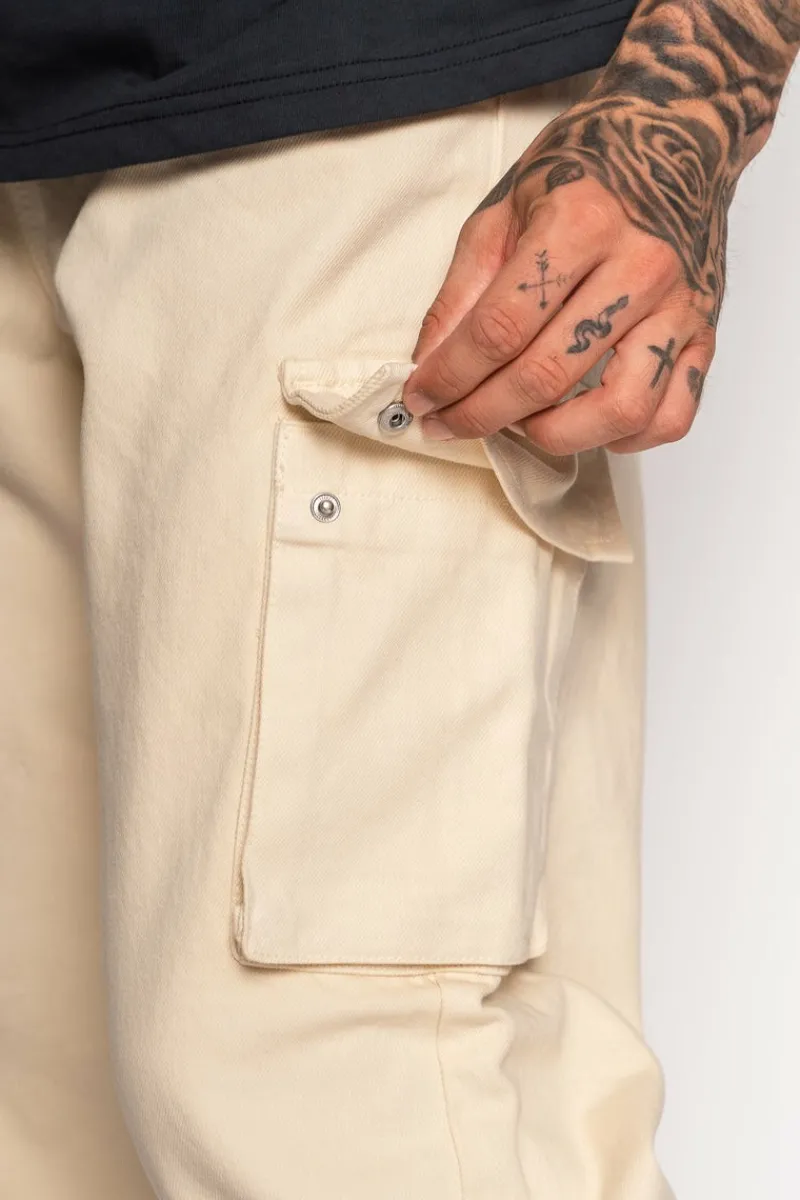 Cargos<Dropsize V2 Cargo Jeans Single Pocket Beige