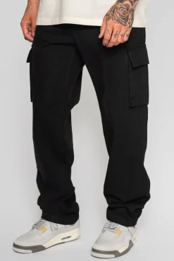 Cargos<Dropsize V2 Cargo Jeans Single Pocket Black