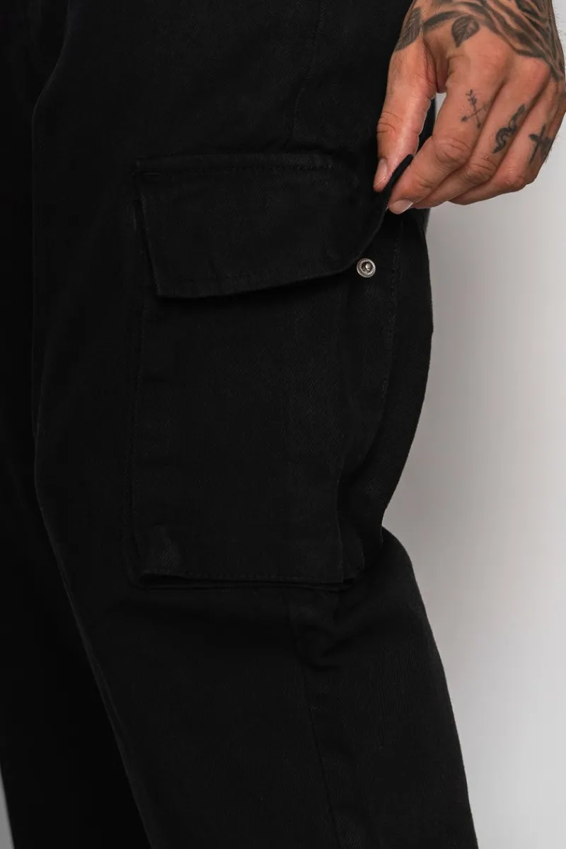 Cargos<Dropsize V2 Cargo Jeans Single Pocket Black