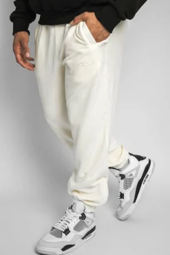 Jogging<Dropsize Velours Pant Cream White