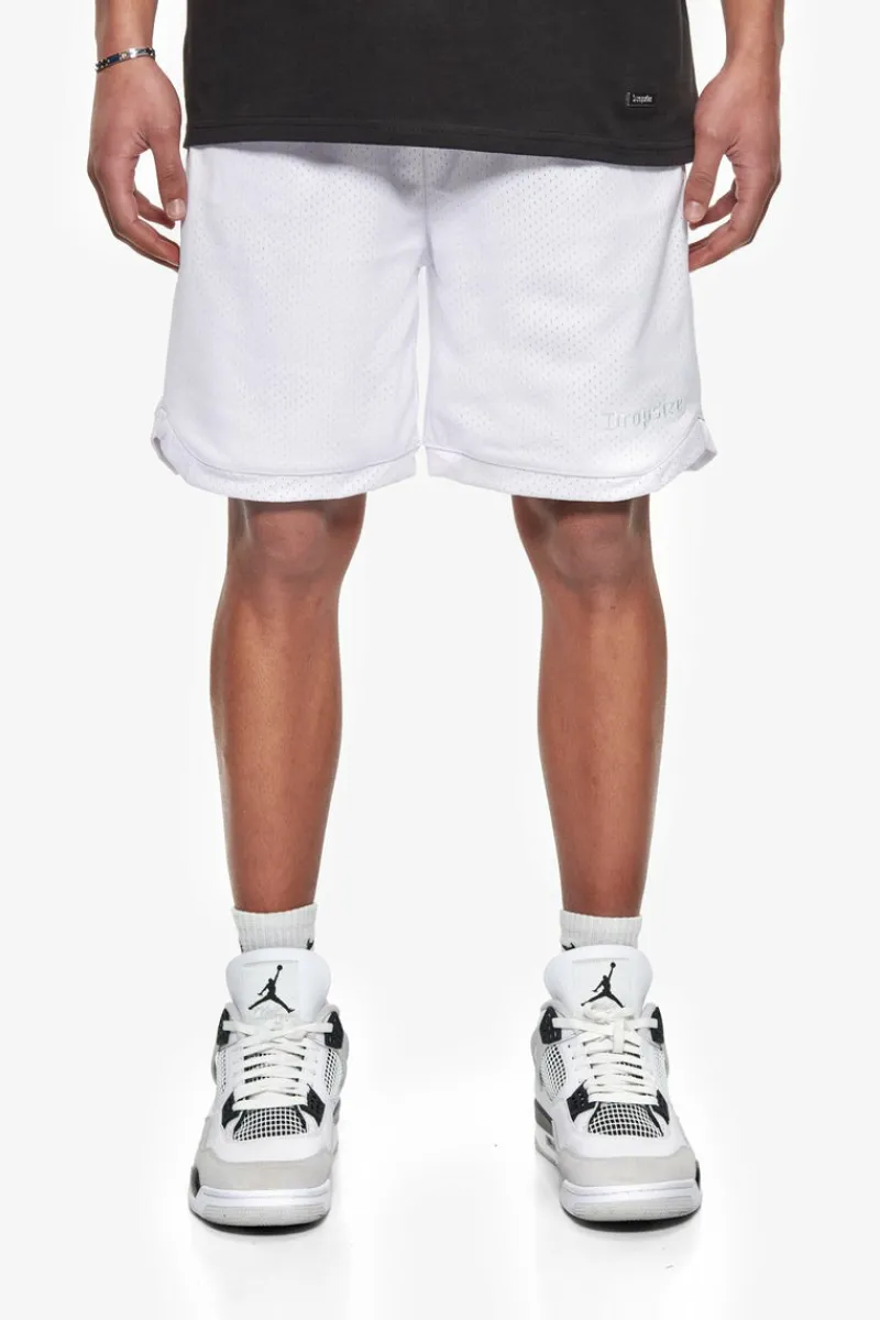 Shorts<Dropsize V2 Mesh Short White