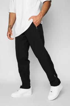 Jogging<Dropsize Wide Track Pants Black