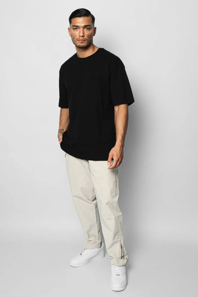 Jogging<Dropsize Wide Track Pants Cream White